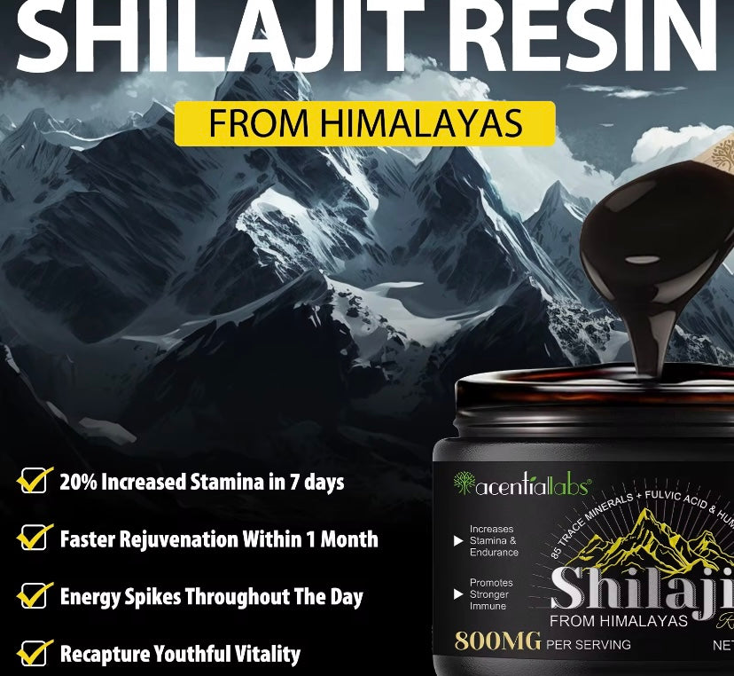 Shilajit 60 g Pur de l’Himalaya